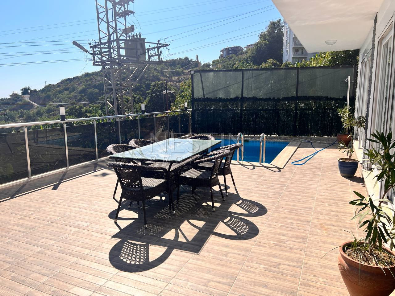 Вилла 3+1 в центре города Аланья в районе Динек с видом на море фото 20