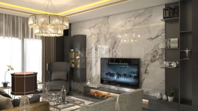 Квартира 2+1 в люксовом комплексе в центре Махмутлара на этапе строительства фото 41