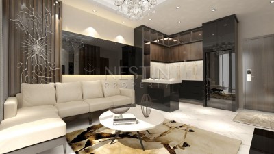 Квартира 2+1 в люксовом комплексе в центре Махмутлара на этапе строительства фото 47