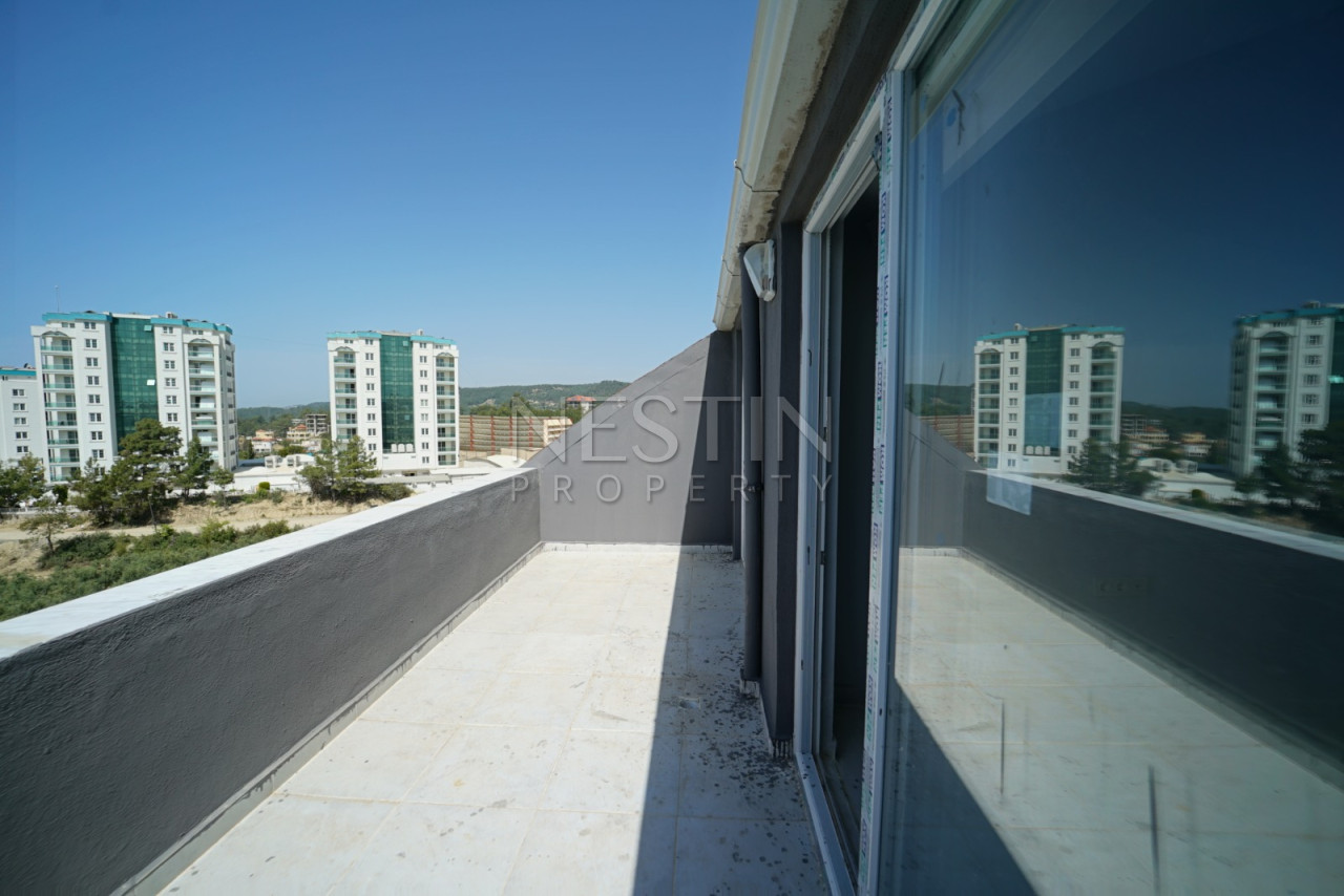 Квартира дуплекс 2+1 в районе Авсаллар в новом жилом доме фото 10