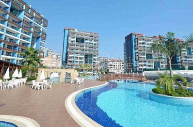 Дизайнерские апартаменты 4+1 в одном из самых популярных комплексов в Джикджилли фото 1