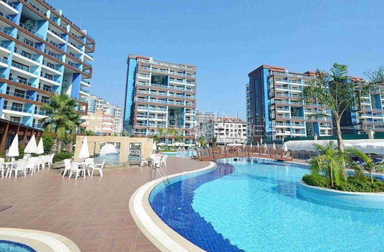 Дизайнерские апартаменты 4+1 в одном из самых популярных комплексов в Джикджилли фото 1