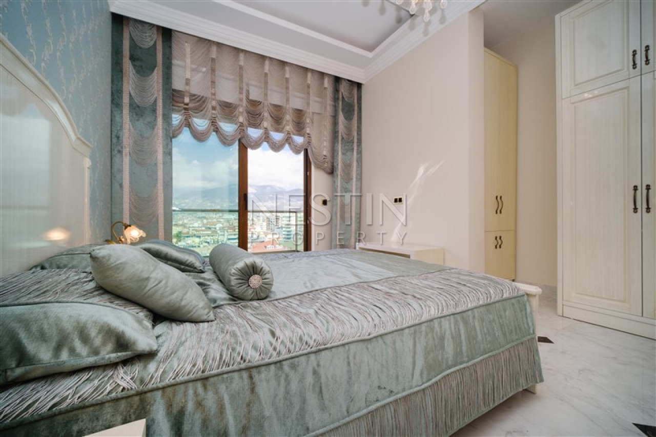 Квартира дуплекс 4+1 в районе Оба в 50 м от Средиземного моря фото 16