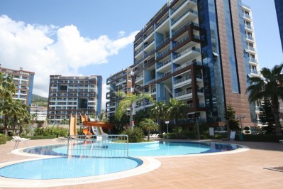 Дизайнерские апартаменты 4+1 в одном из самых популярных комплексов в Джикджилли фото 4