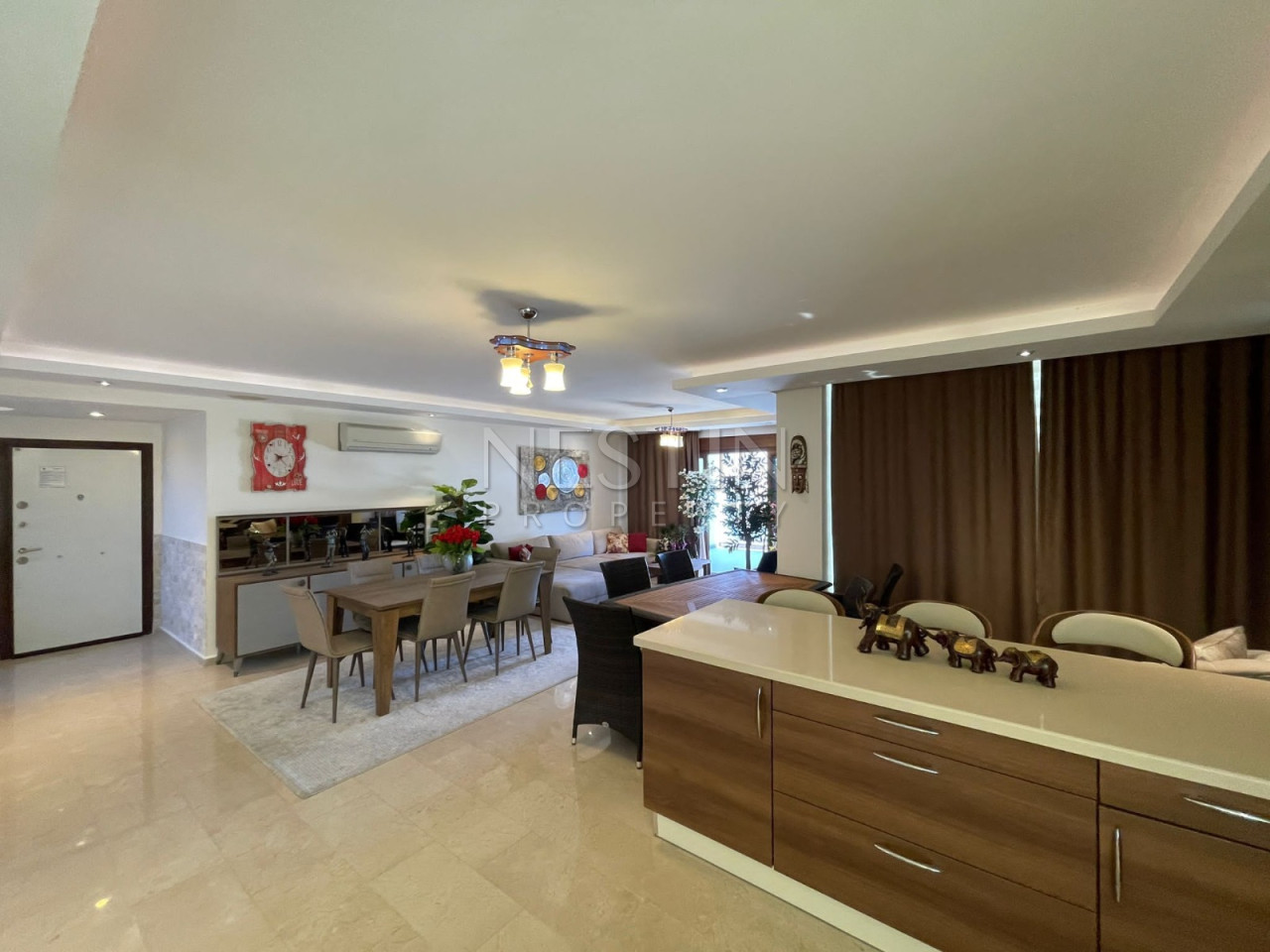 Квартира дуплекс 2+2 в районе Джикджилли в 200 м от Средиземного моря фото 5