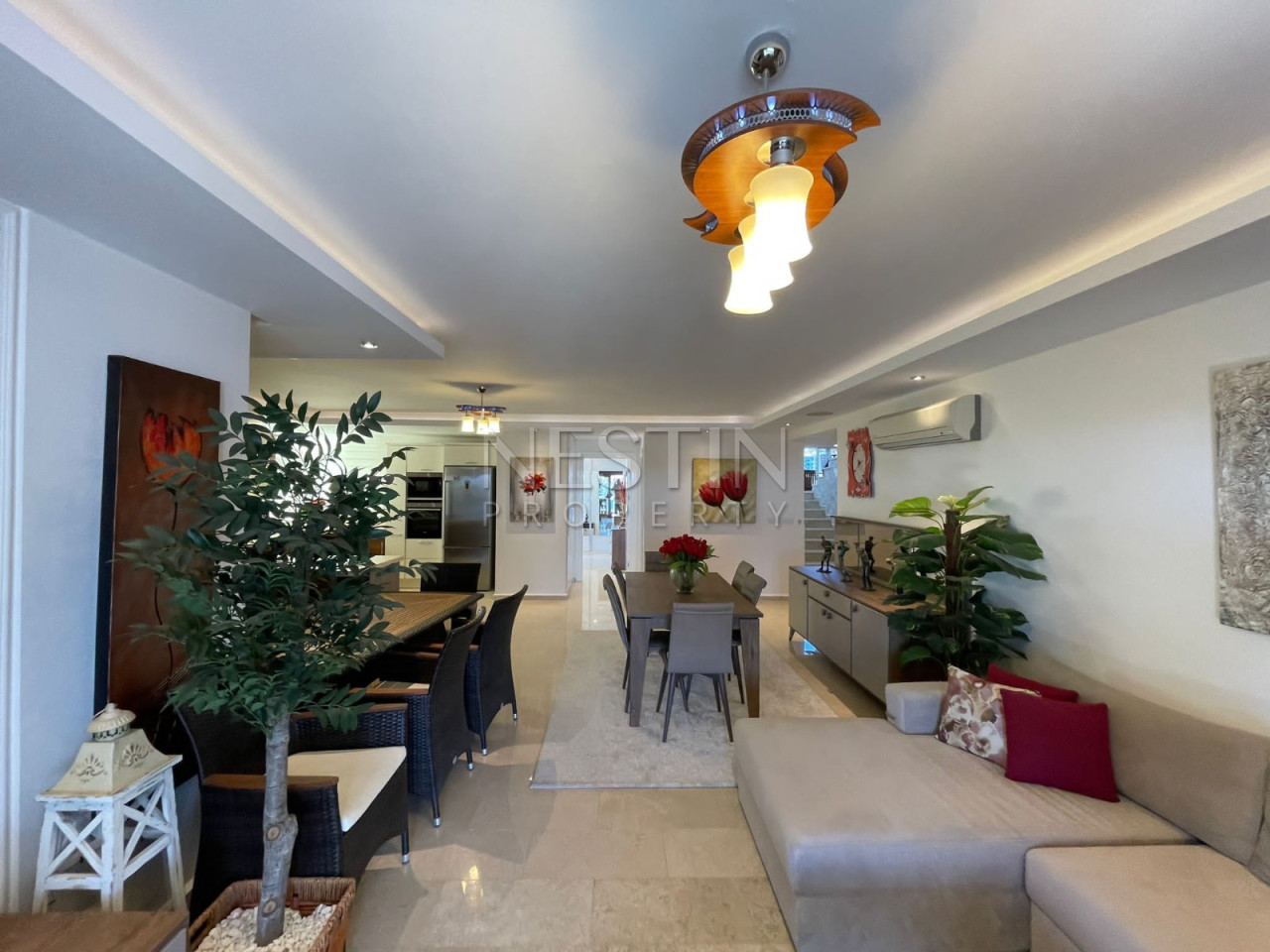 Квартира дуплекс 2+2 в районе Джикджилли в 200 м от Средиземного моря фото 7