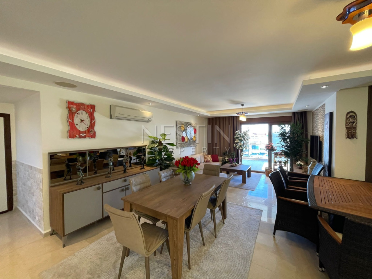 Квартира дуплекс 2+2 в районе Джикджилли в 200 м от Средиземного моря фото 9