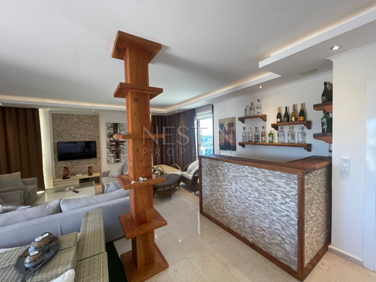 Квартира дуплекс 2+2 в районе Джикджилли в 200 м от Средиземного моря фото 13