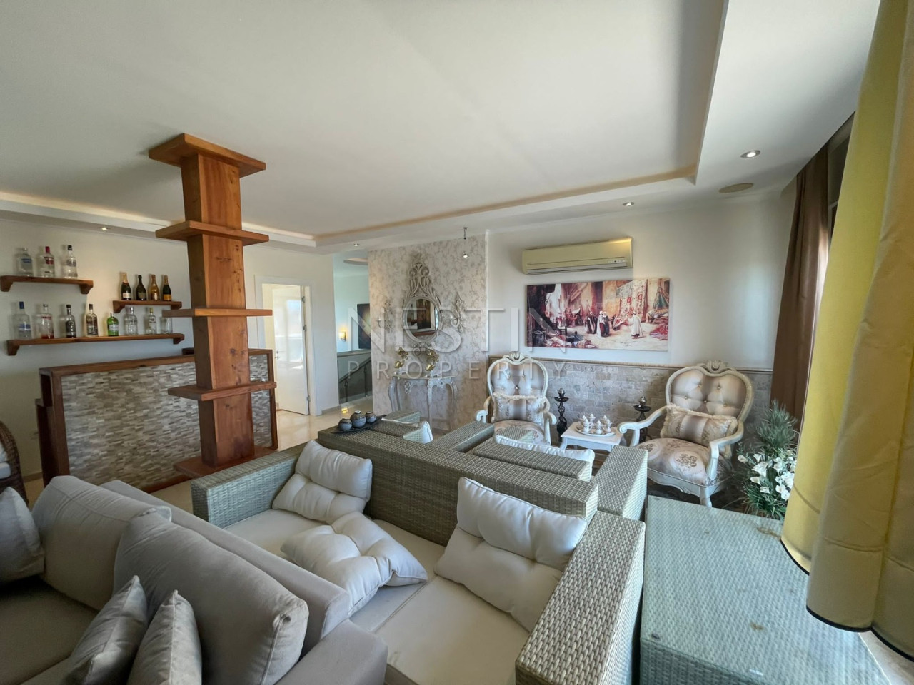 Квартира дуплекс 2+2 в районе Джикджилли в 200 м от Средиземного моря фото 15