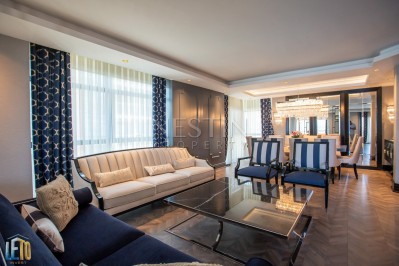 Дизайнерские апартаменты 4+1 в одном из самых популярных комплексов в Джикджилли фото 14