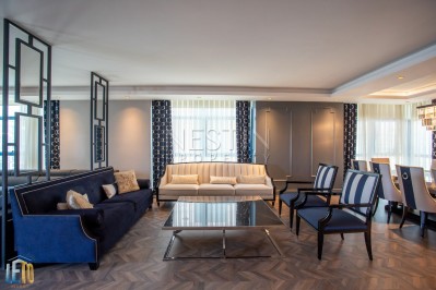 Дизайнерские апартаменты 4+1 в одном из самых популярных комплексов в Джикджилли фото 24