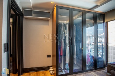 Дизайнерские апартаменты 4+1 в одном из самых популярных комплексов в Джикджилли фото 30