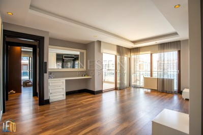 Дизайнерские апартаменты 4+1 в одном из самых популярных комплексов в Джикджилли фото 36