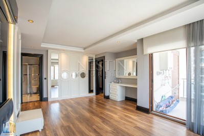 Дизайнерские апартаменты 4+1 в одном из самых популярных комплексов в Джикджилли фото 42