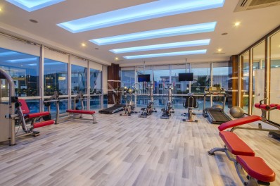 Роскошный пентхаус 4+1 в красивой резиденции на склоне горы в Каргыджаке фото 3