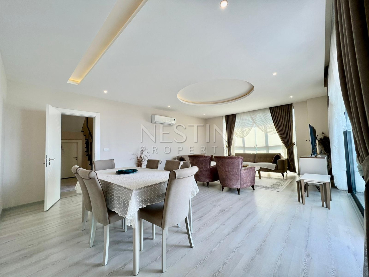 Квартира дуплекс 4+1 в районе Каргыджак в 50 м от Средиземного моря фото 8