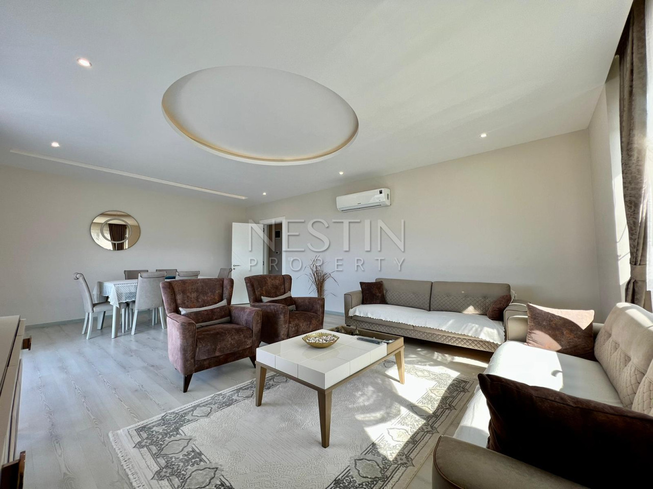 Квартира дуплекс 4+1 в районе Каргыджак в 50 м от Средиземного моря фото 9