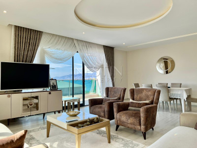 Квартира дуплекс 4+1 в районе Каргыджак в 50 м от Средиземного моря фото 13