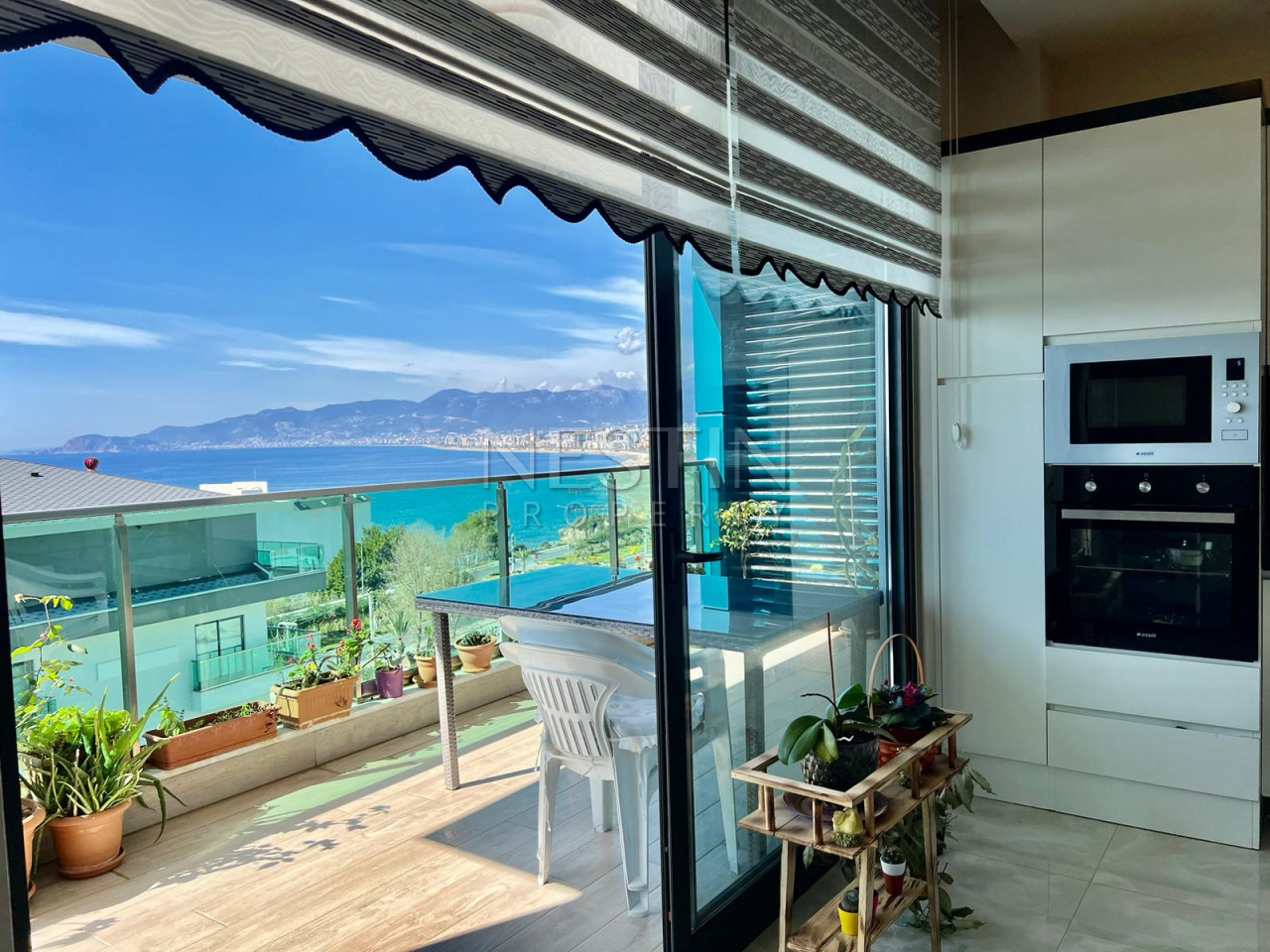 Квартира дуплекс 4+1 в районе Каргыджак в 50 м от Средиземного моря фото 22