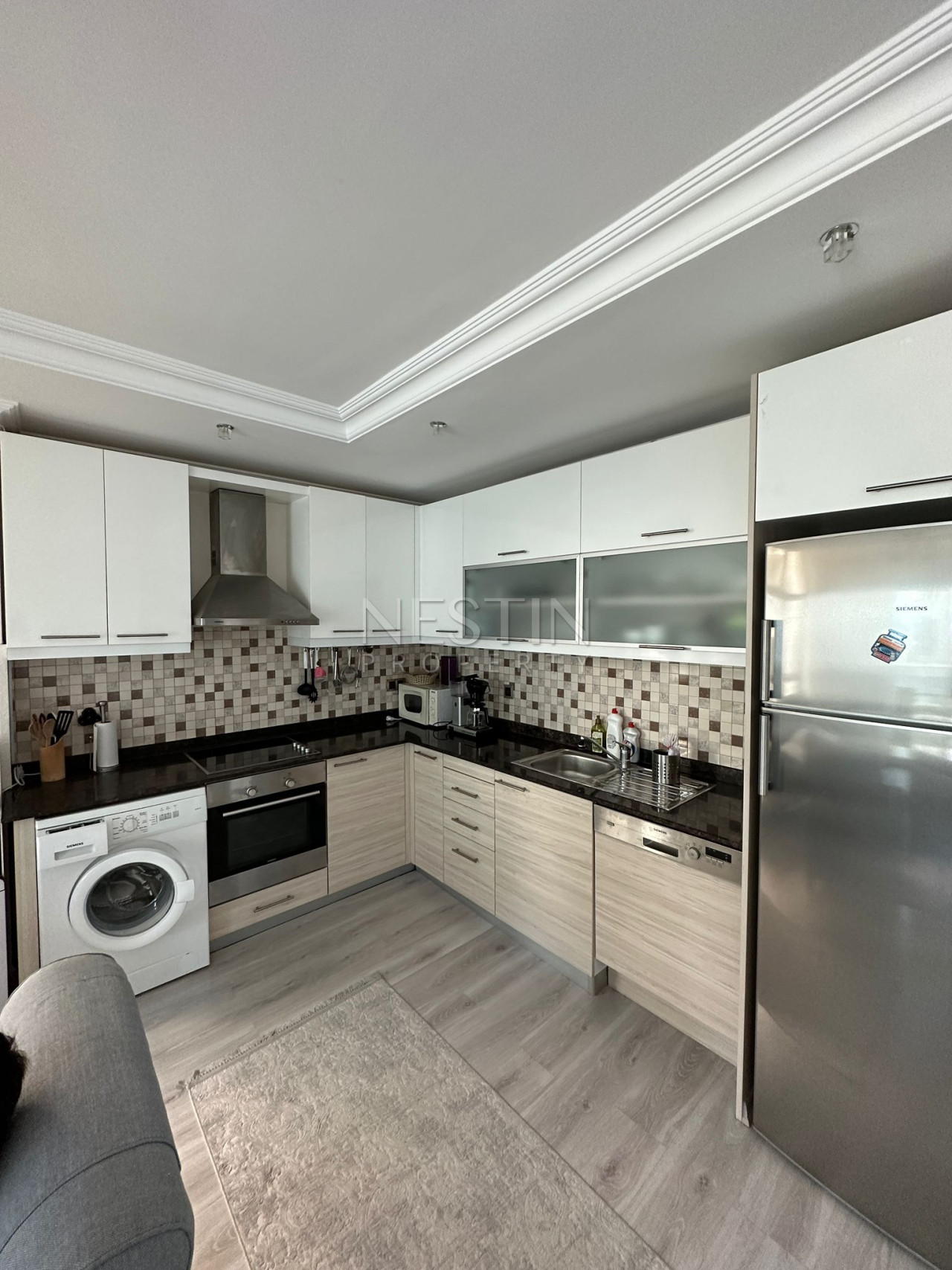 Квартира 1+1 в районе Оба в 1800 м от Средиземного моря фото 3