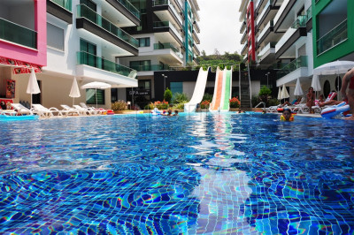 Квартира 2+1 в районе Каргыджак, в 50 м от Средиземного моря фото 3