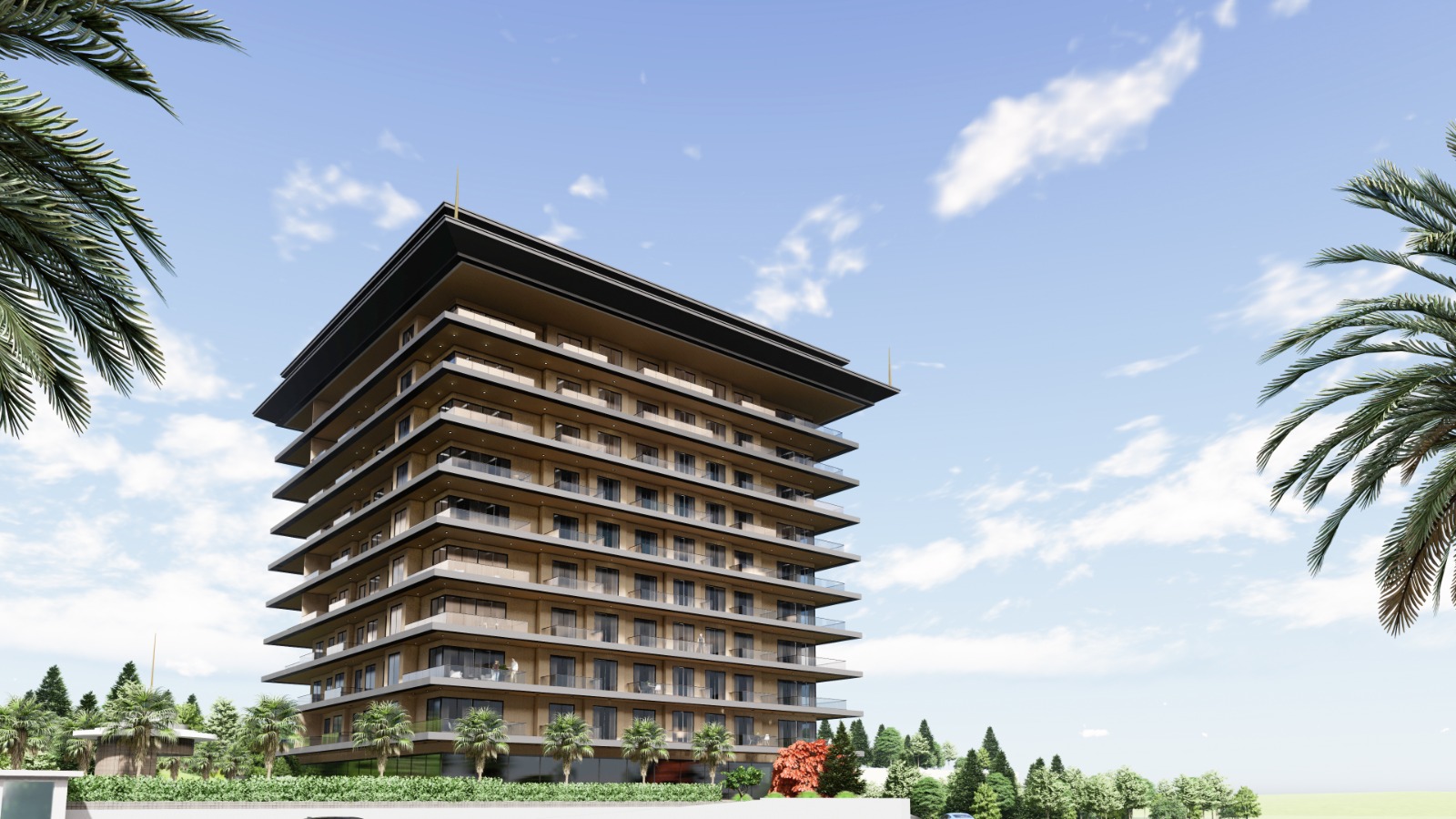 Постройки в море