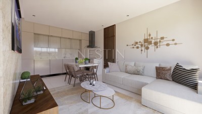 Квартиры 1+1 и дуплексы 2+1 в новом жилом комплексе в районе Оба на этапе строительства фото 13