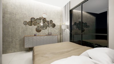 Квартиры 1+1 и дуплексы 2+1 в новом жилом комплексе в районе Оба на этапе строительства фото 21