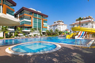 Квартира дуплекс 4+1 в районе Оба в 1500 м от Средиземного моря фото 1
