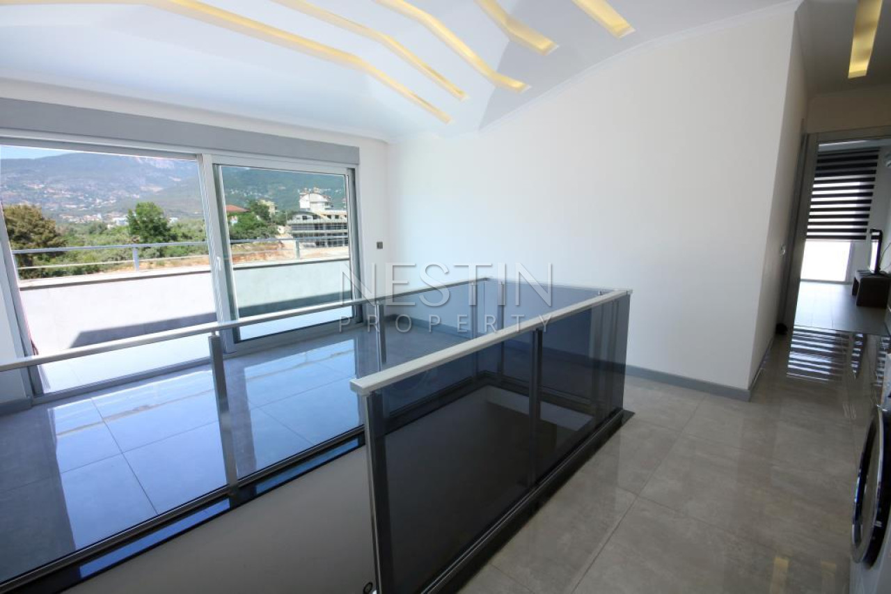 Квартира дуплекс 4+1 в районе Оба в 1500 м от Средиземного моря фото 15