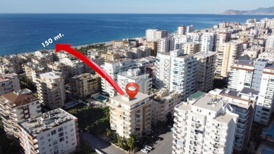 Красивая меблированная квартира 2+1 в 150 метрах от моря в Махмутларе фото 3