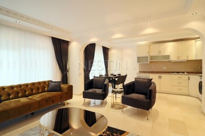 Красивая меблированная квартира 2+1 в 150 метрах от моря в Махмутларе фото 8