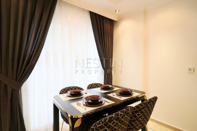 Красивая меблированная квартира 2+1 в 150 метрах от моря в Махмутларе фото 10