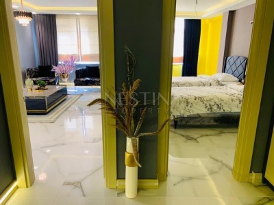 Квартира 2+1 с люксовой мебелью в жилом комплексе с бассейном в Махмутларе фото 10