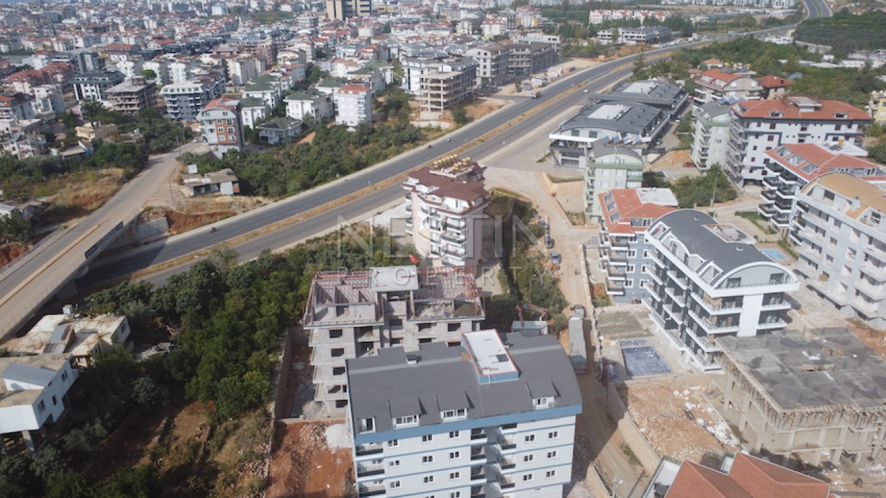 Квартира 1+1 в новом доме в районе Оба в 1500 м от Средиземного моря фото 4