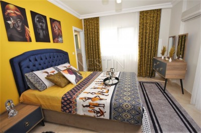 Меблированная квартира 2+1 в Джикджилли в комплексе с большой территорией фото 33