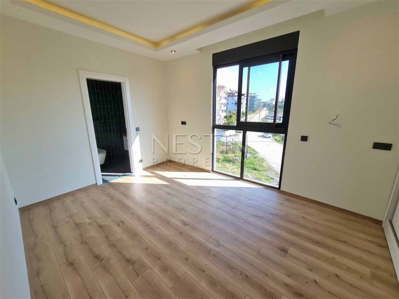 Квартира 3+1 в районе Оба в новом жилом комплексе в 1000 м от Средиземного моря фото 9