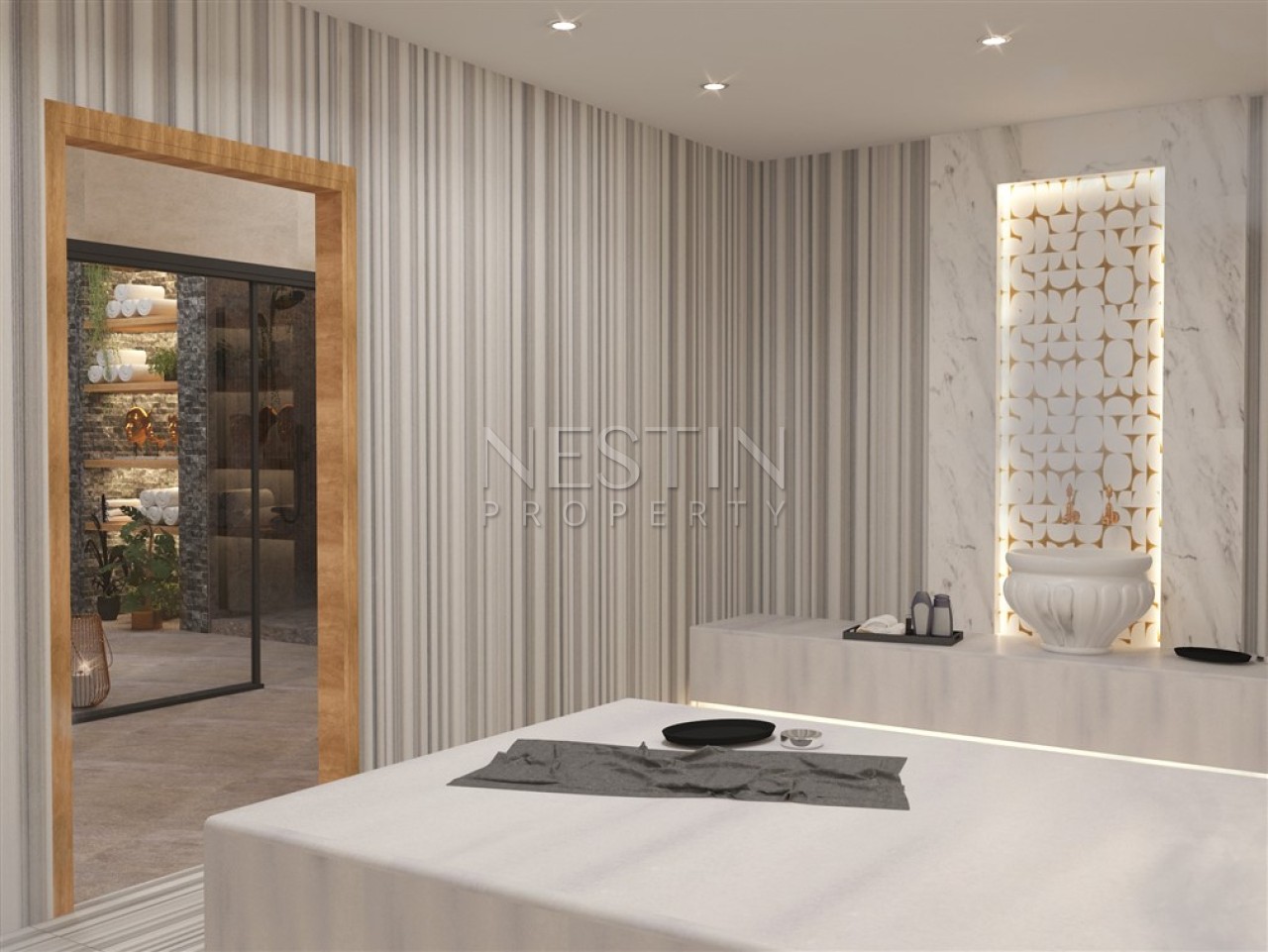 Квартира 3+1 в районе Оба в новом жилом комплексе в 1000 м от Средиземного моря фото 16