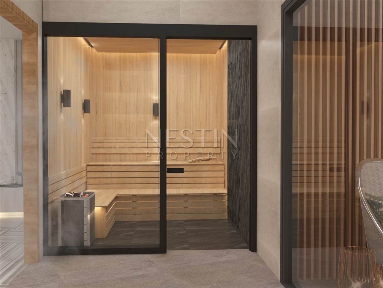 Квартира 3+1 в районе Оба в новом жилом комплексе в 1000 м от Средиземного моря фото 18