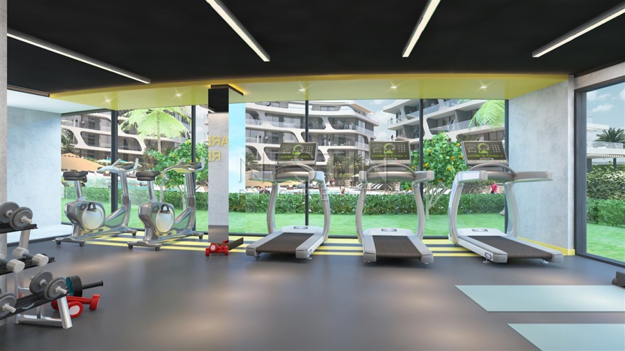 Квартира 3+1 в районе Оба в новом жилом комплексе в 1000 м от Средиземного моря фото 27