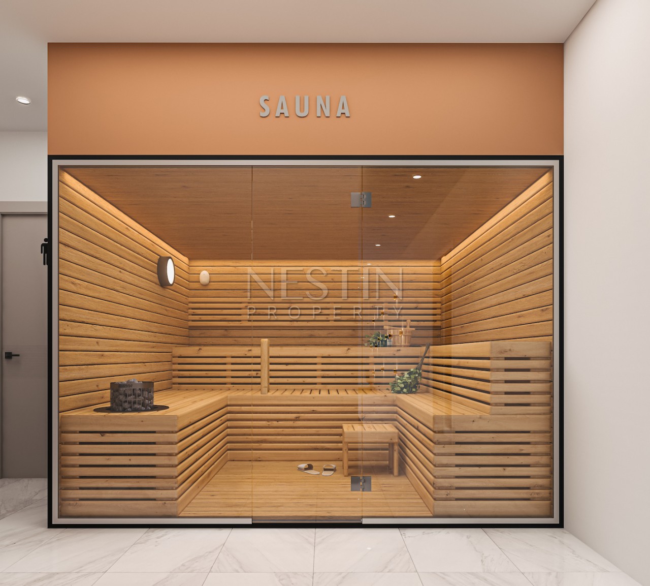 Новый жилой комплекс на стадии строительства в районе Тосмур в 700 м от Средиземного моря фото 34