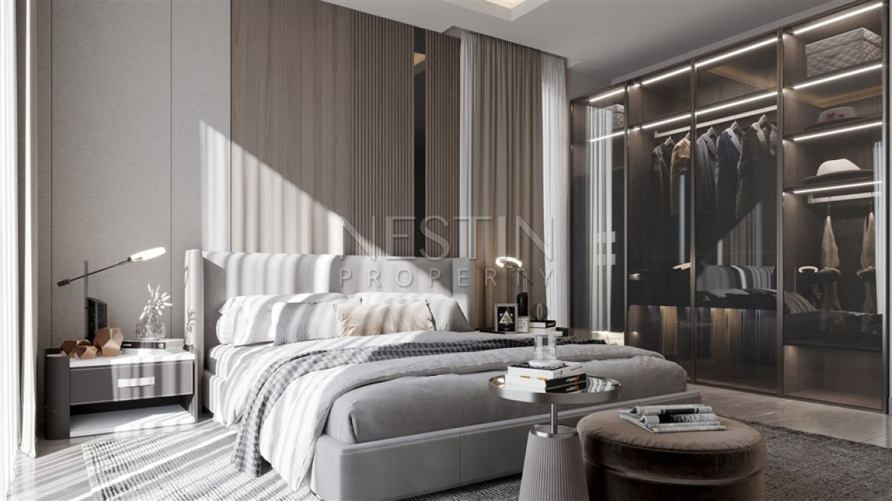 Новый ЖК в центре Алании в районе Сугезю в 1900 метрах от средиземного моря фото 15