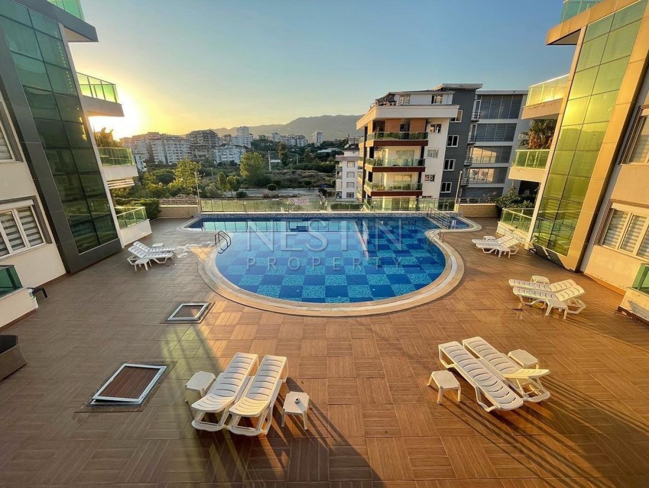 Квартира 1+1 в районе Кестель в 700 м от Средиземного моря фото 14