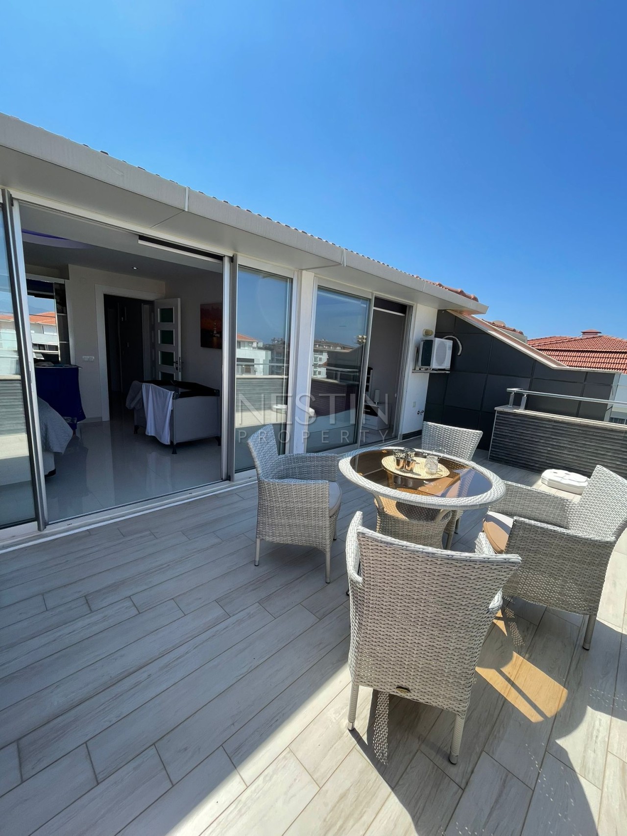 Квартира дуплекс 3+1 в районе Кестель в 100 м от Средиземного моря фото 18