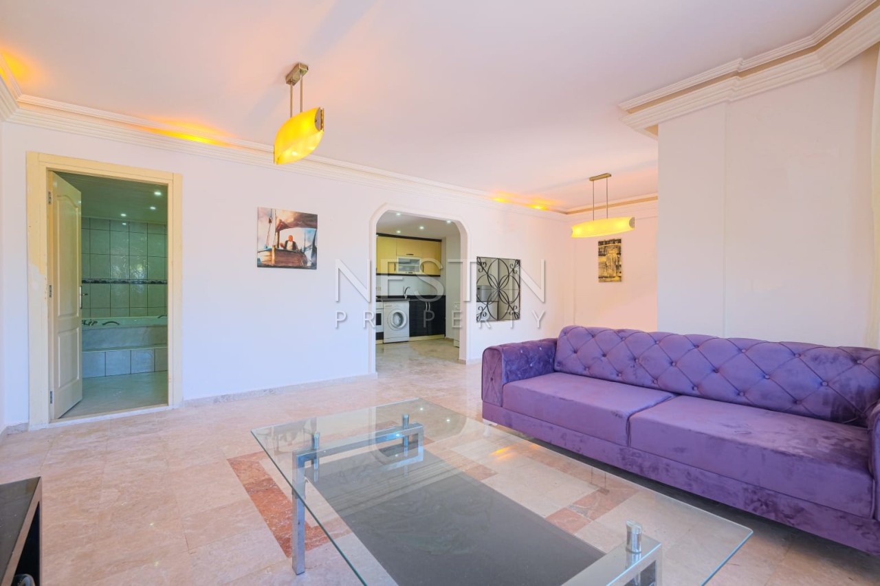 Вилла 2+1 в городе Аланья в районе Каргыджак в 950 м от Средиземного моря фото 5