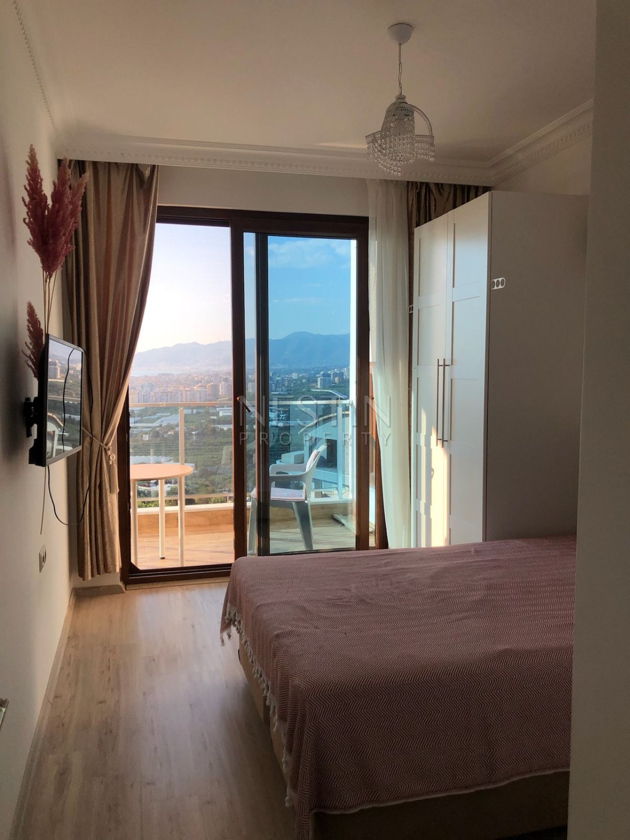 Квартира 1+1 в районе Каргыджак с видом на море и горы фото 5