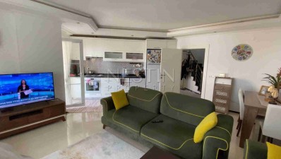 Двухуровневые апартаменты 4+1 с видом на море в уютном жилом комплексе в районе Кестель фото 14