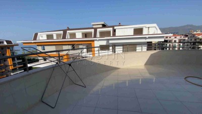 Двухуровневые апартаменты 4+1 с видом на море в уютном жилом комплексе в районе Кестель фото 22