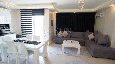 Меблированные апартаменты 1+1 в районе Кестель в 150 метрах от моря фото 3