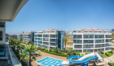 Светлые апартаменты 2+1 в элитном жилом комплексе от известного застройщика в Кестеле фото 1